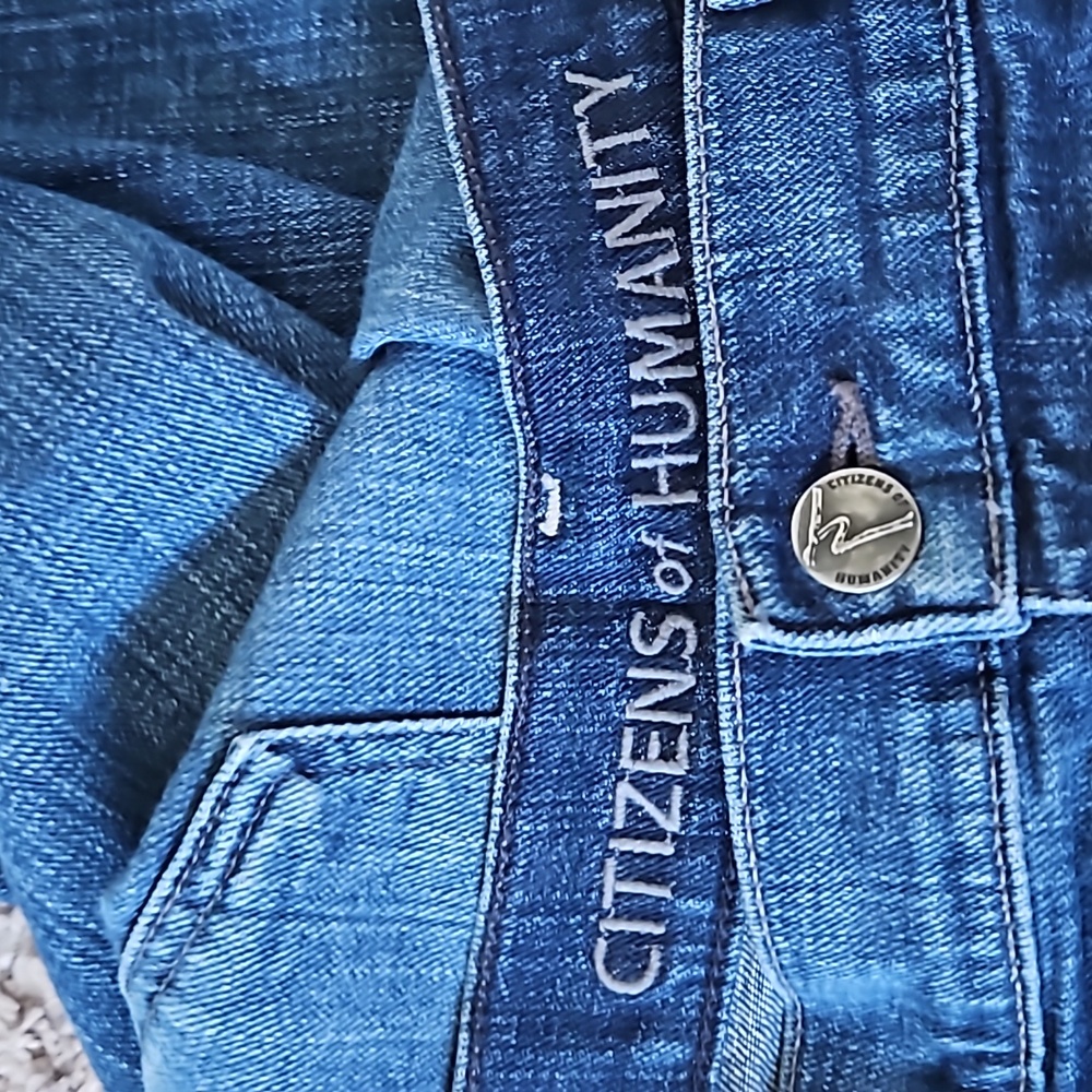 Citizens of Humanity Dani cropped straight leg jeans-32 - Picture 3 of 9